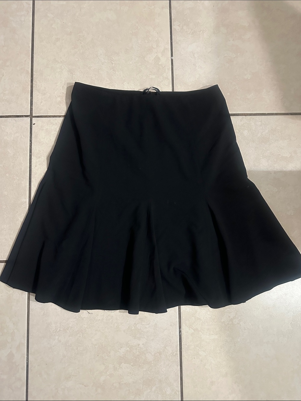 inc international concepts Women’s Black Flared Skirt Sz 10